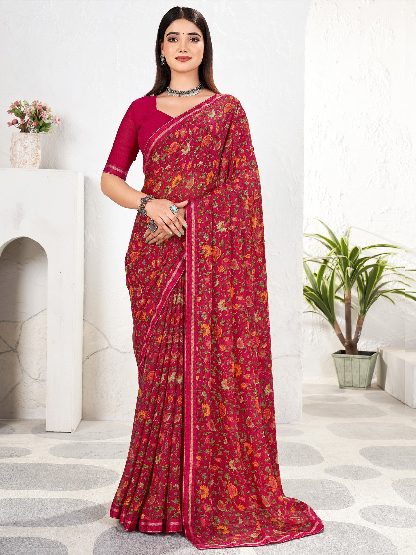 partywear designer saree for festive occasions