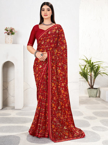 partywear designer saree for festive occasions