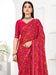 Pink Pink Party Wear Chiffon Printed Saree