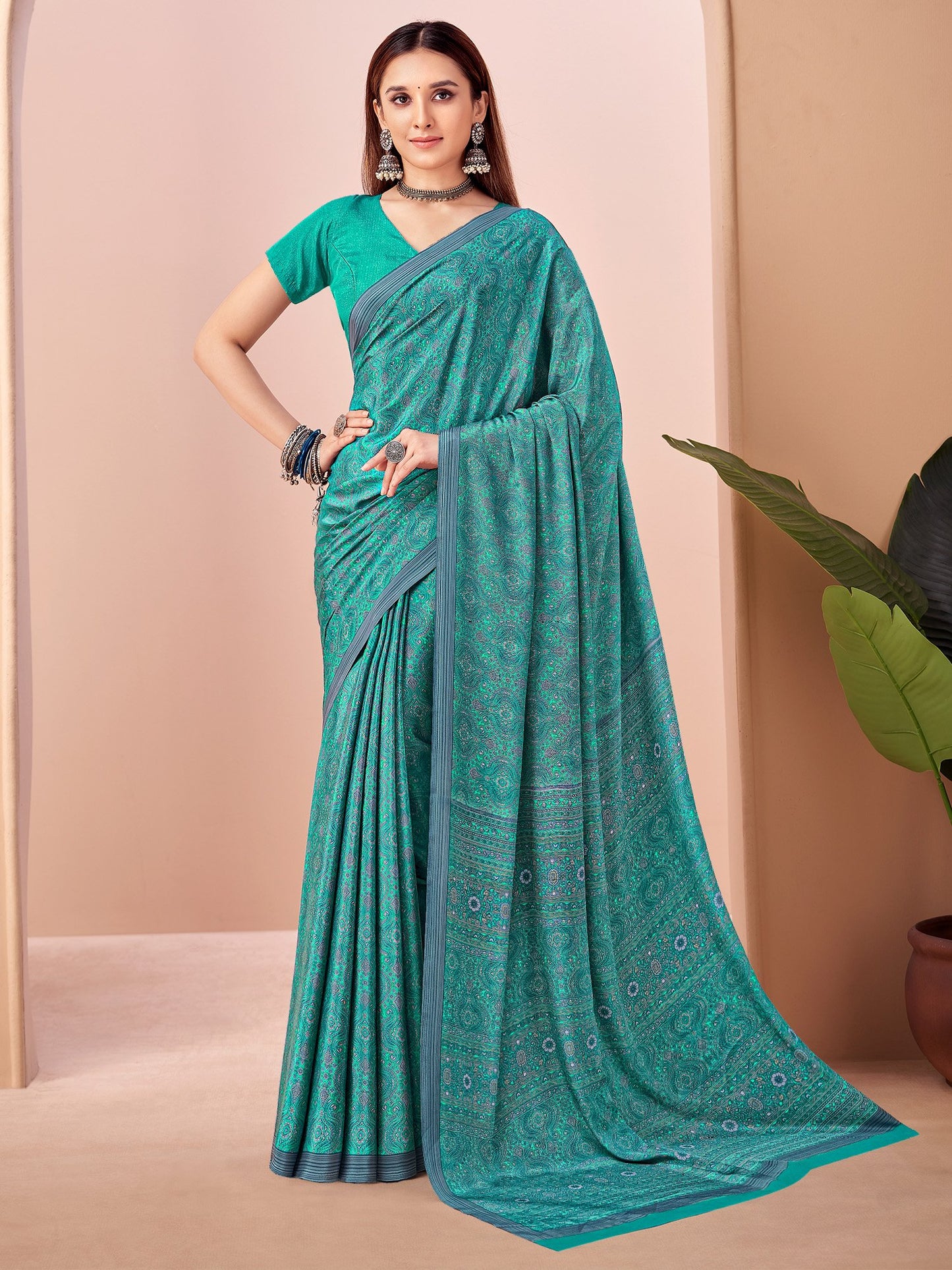 partywear designer saree for festive occasions