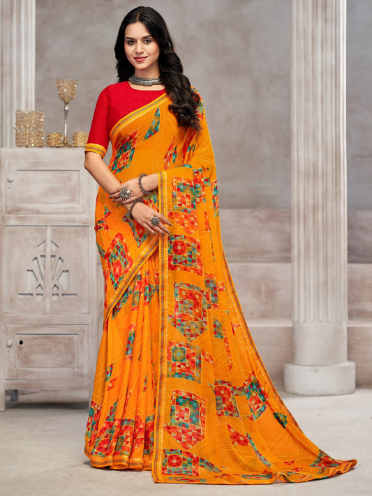 partywear designer saree for festive occasions