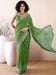 Green Green Bagru Cotton Linen Printed Saree