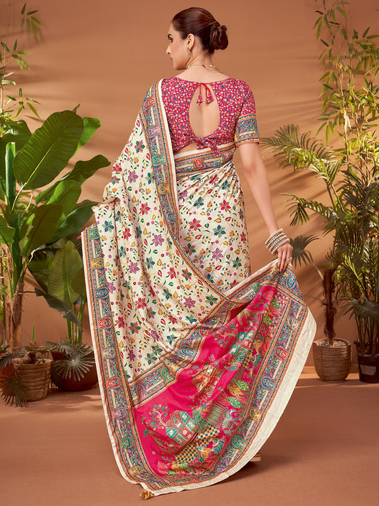 partywear designer saree for festive occasions