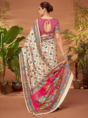 partywear designer saree for festive occasions
