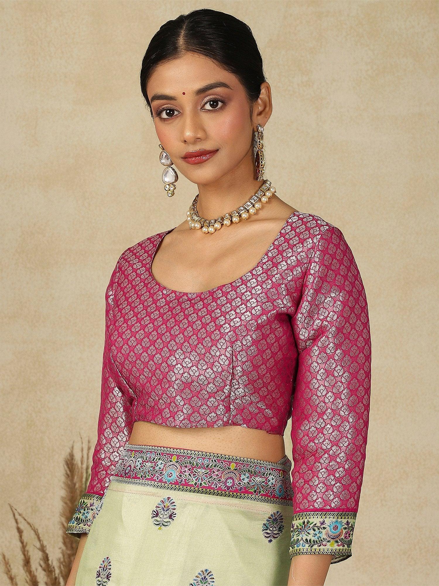 Light Patola Viscose Silk Woven Saree