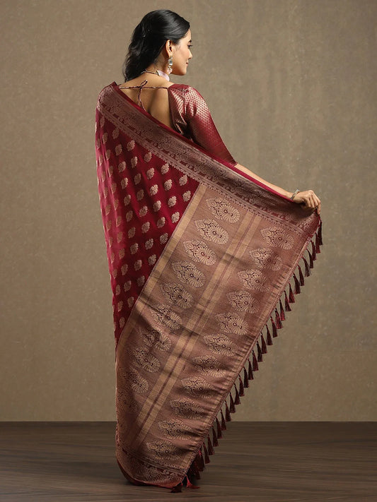 partywear designer saree for festive occasions