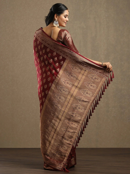 partywear designer saree for festive occasions