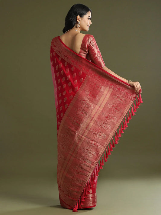 partywear designer saree for festive occasions