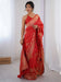 Red Red Kanjeevaram Dola Silk Woven Saree