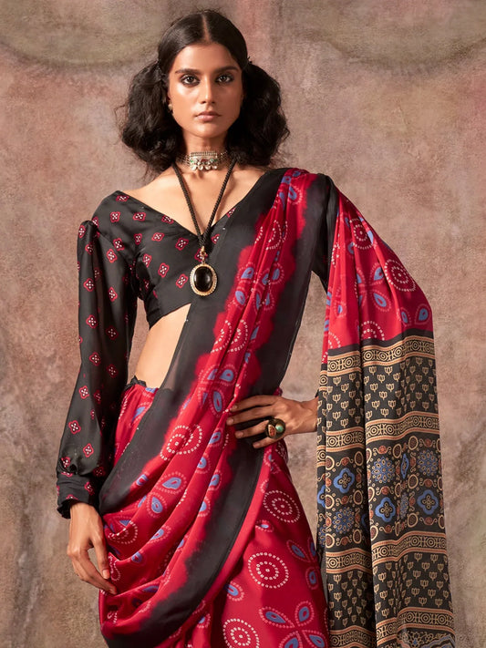 partywear designer saree for festive occasions