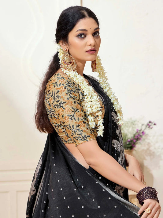 partywear designer saree for festive occasions