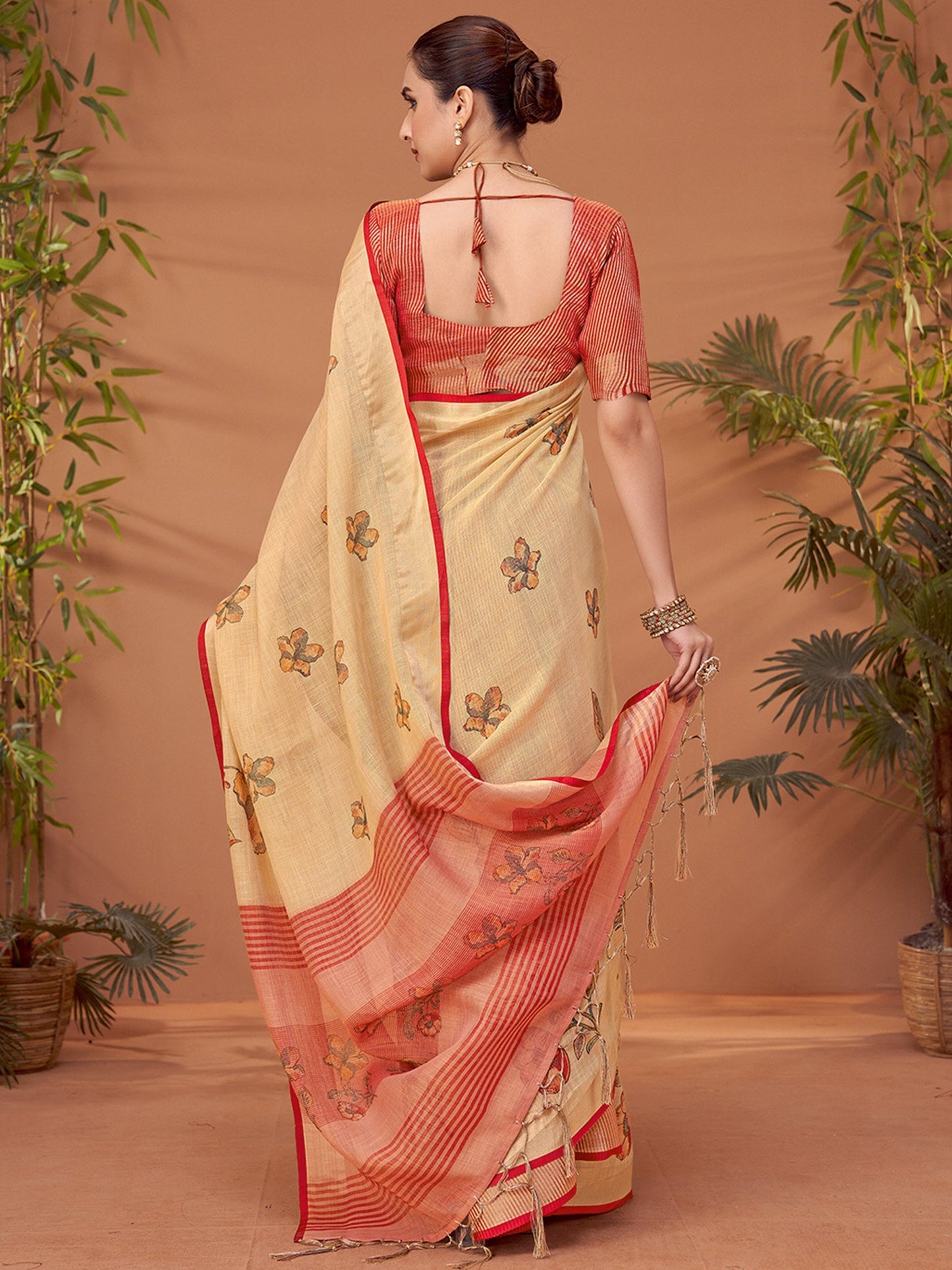 partywear designer saree for festive occasions