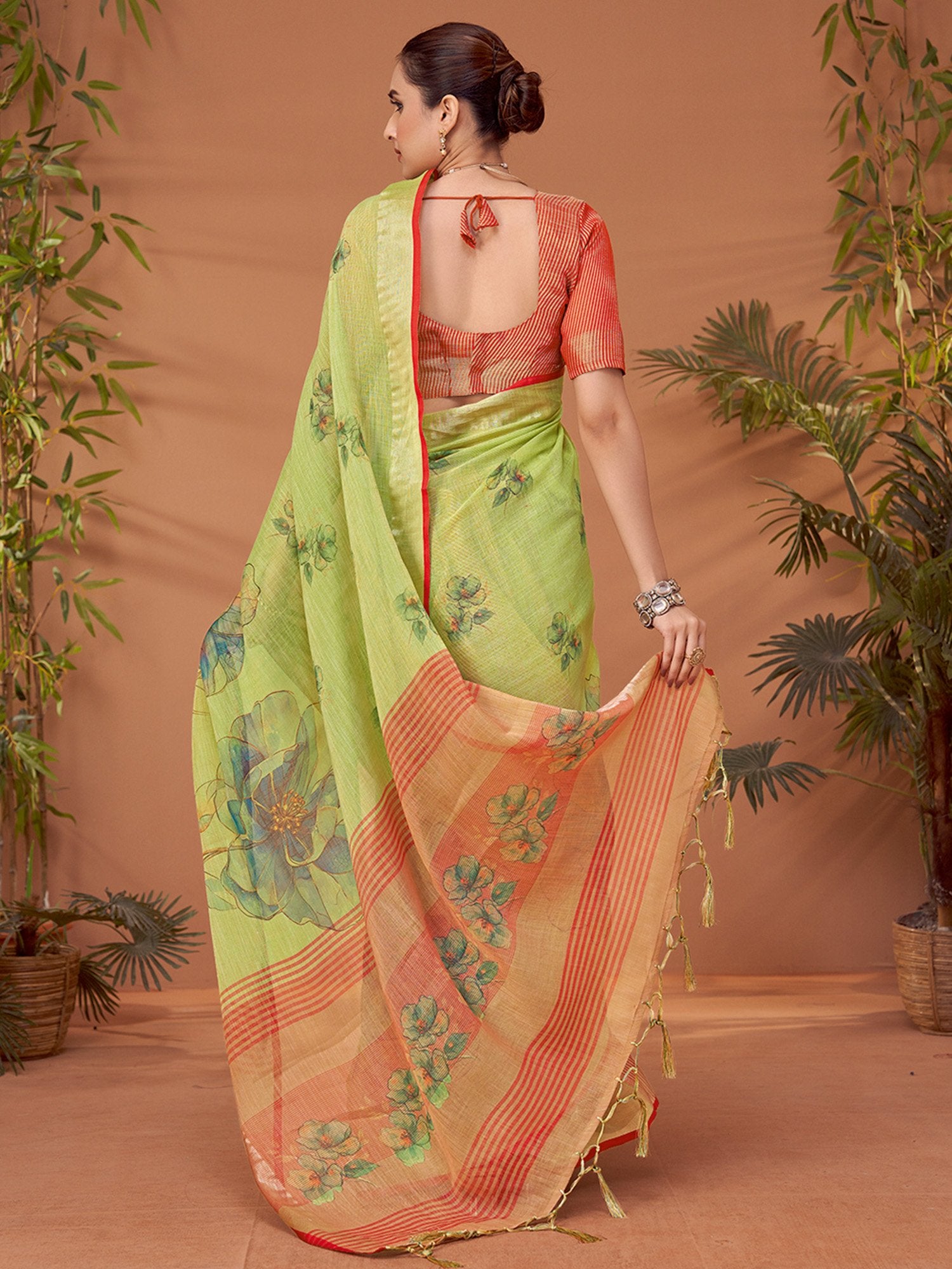 partywear designer saree for festive occasions