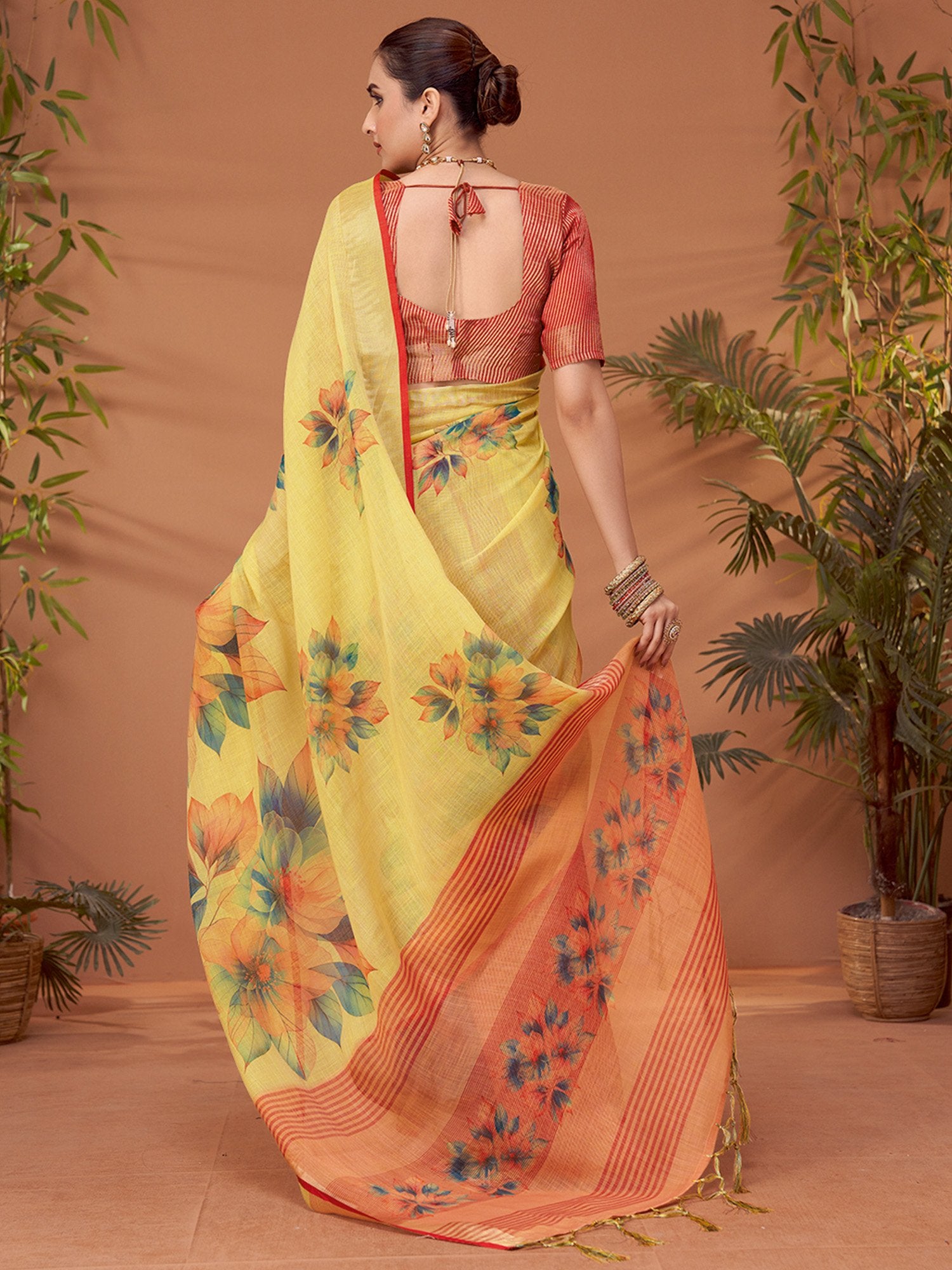 partywear designer saree for festive occasions