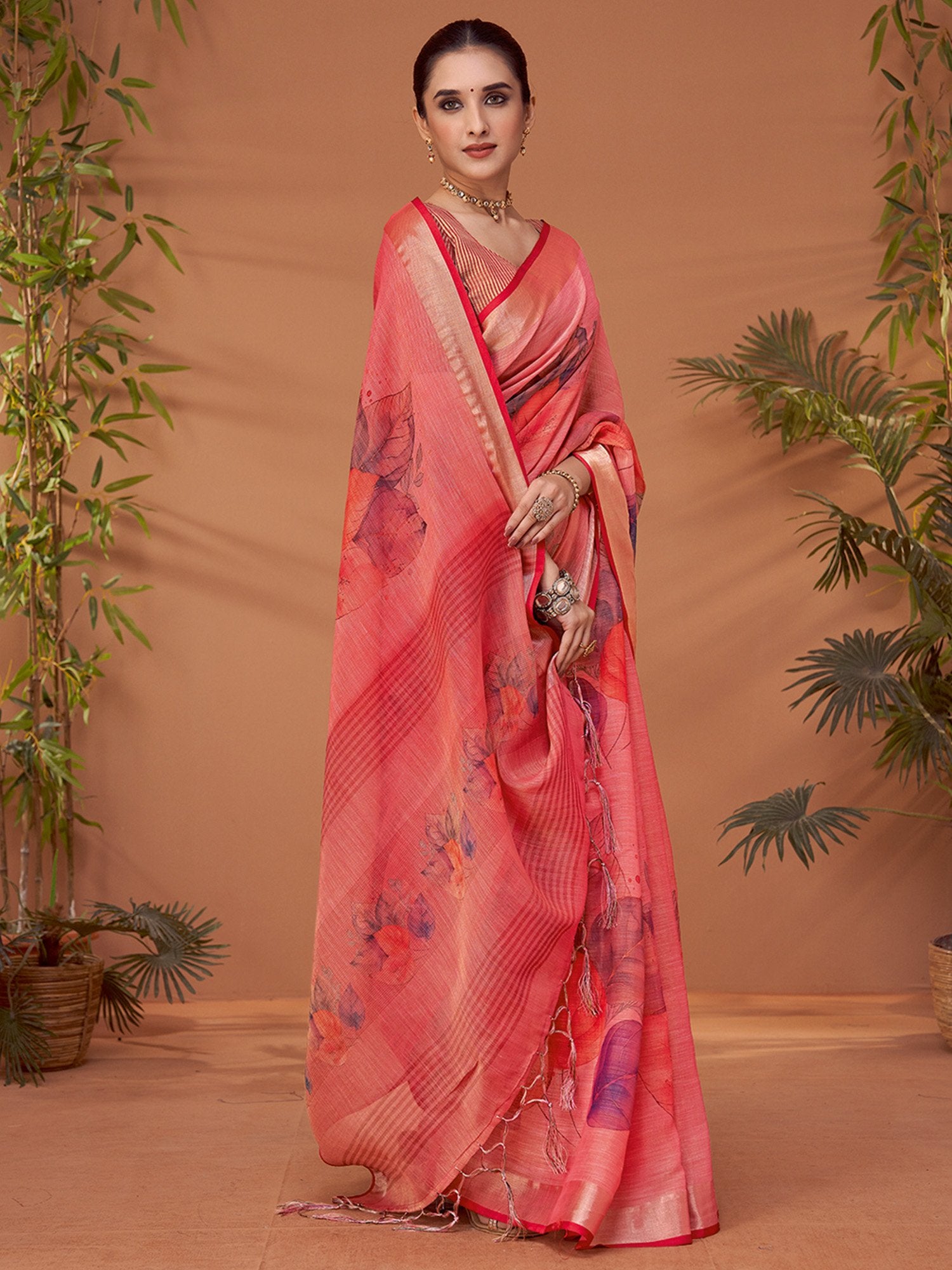 partywear designer saree for festive occasions