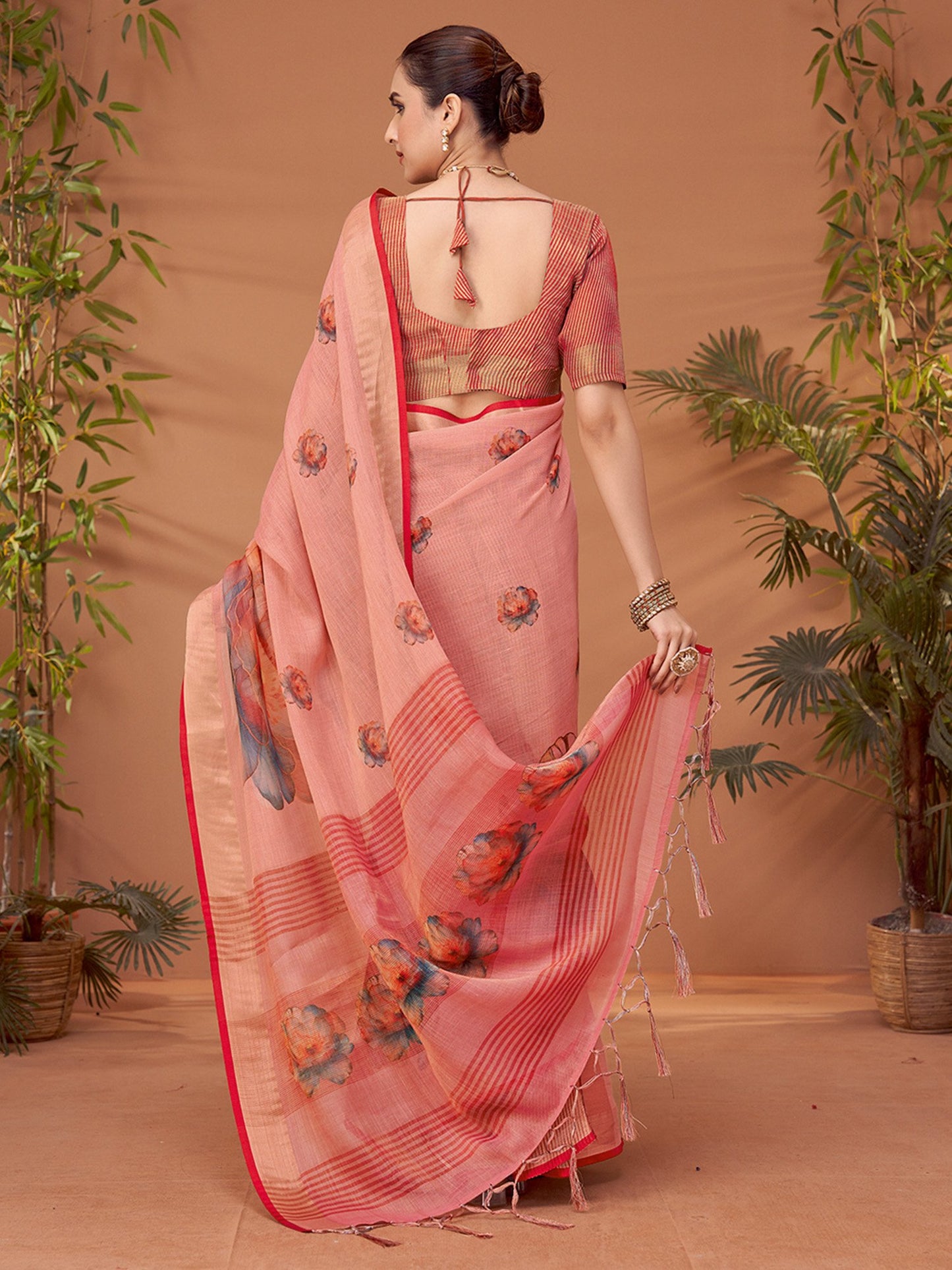 partywear designer saree for festive occasions