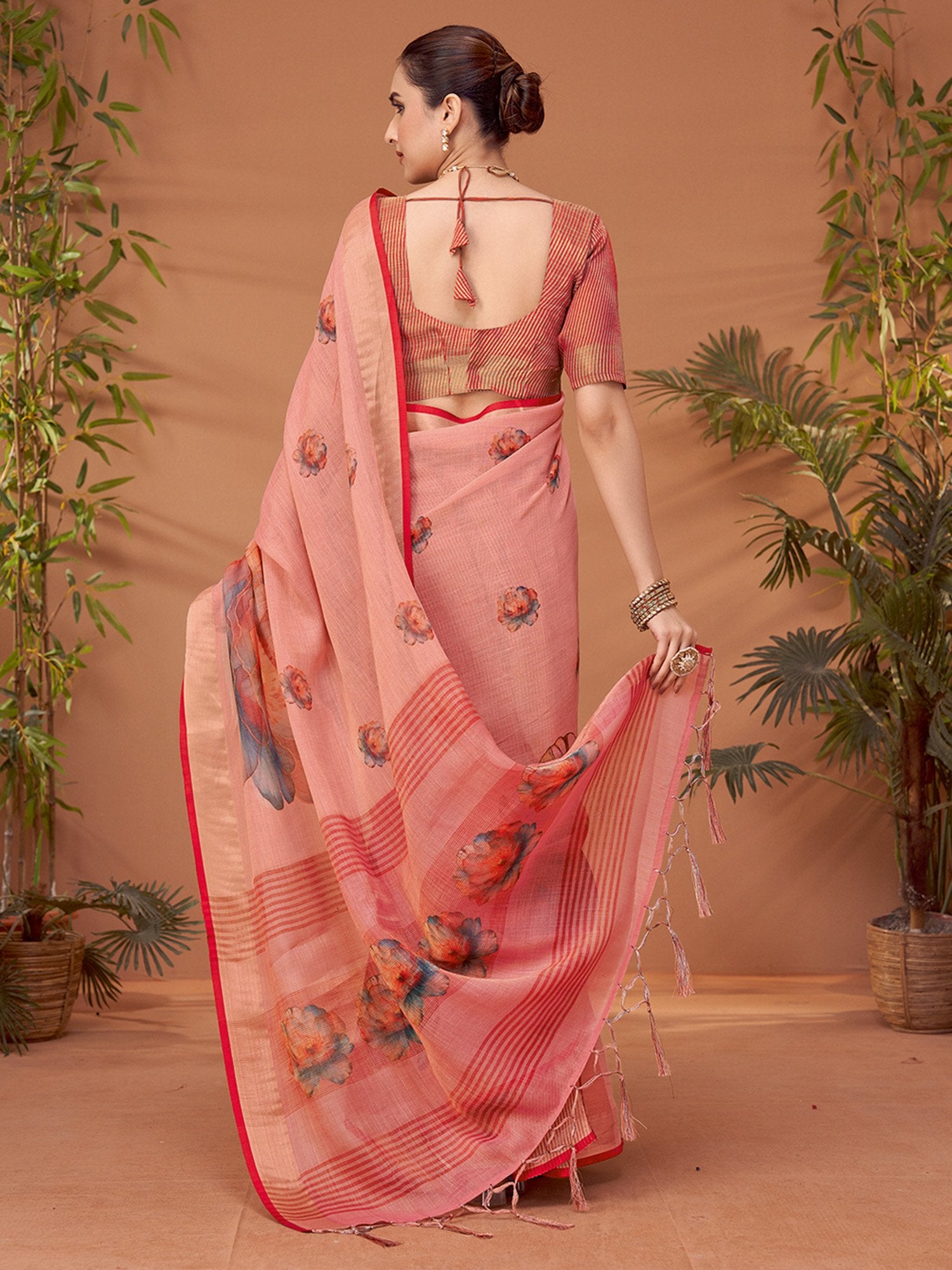 partywear designer saree for festive occasions