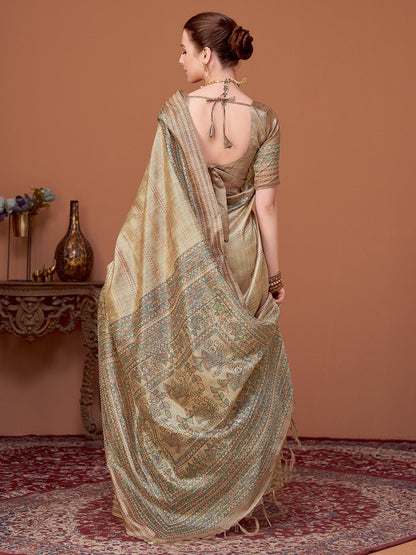 partywear designer saree for festive occasions