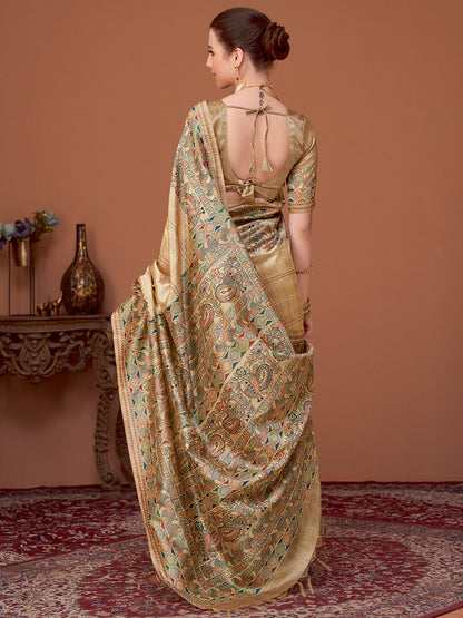 partywear designer saree for festive occasions