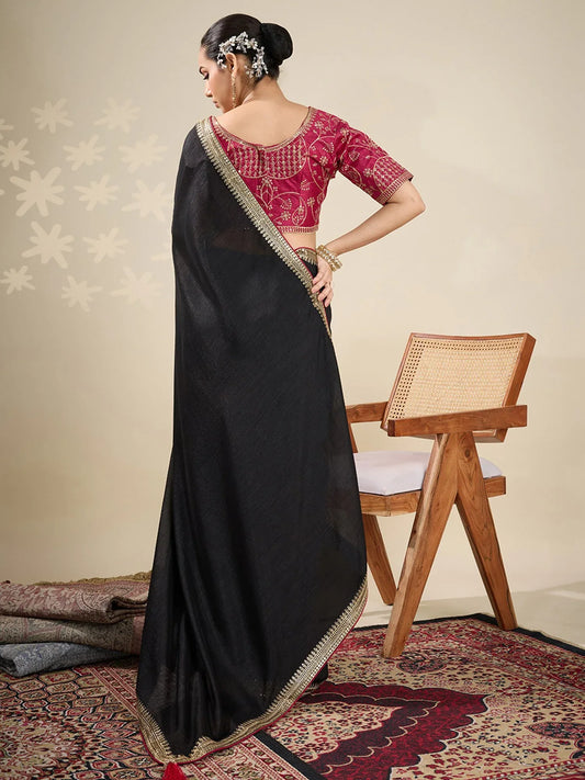 partywear designer saree for festive occasions
