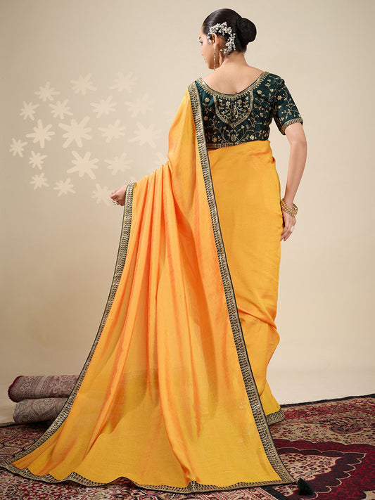 partywear designer saree for festive occasions