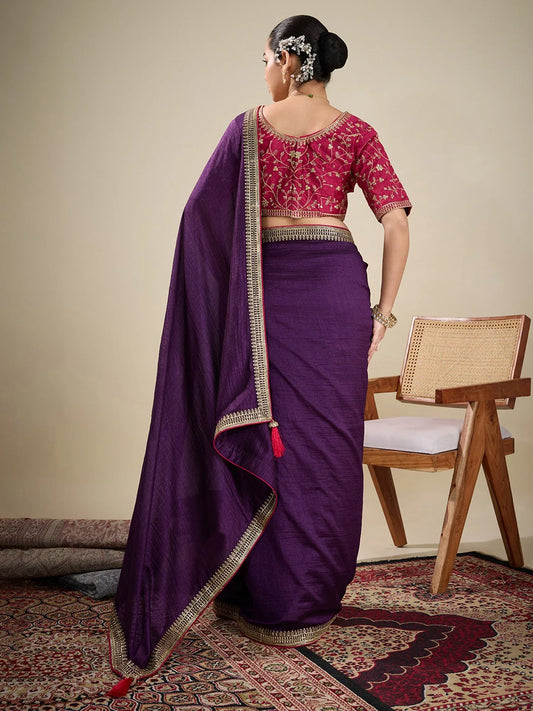 partywear designer saree for festive occasions