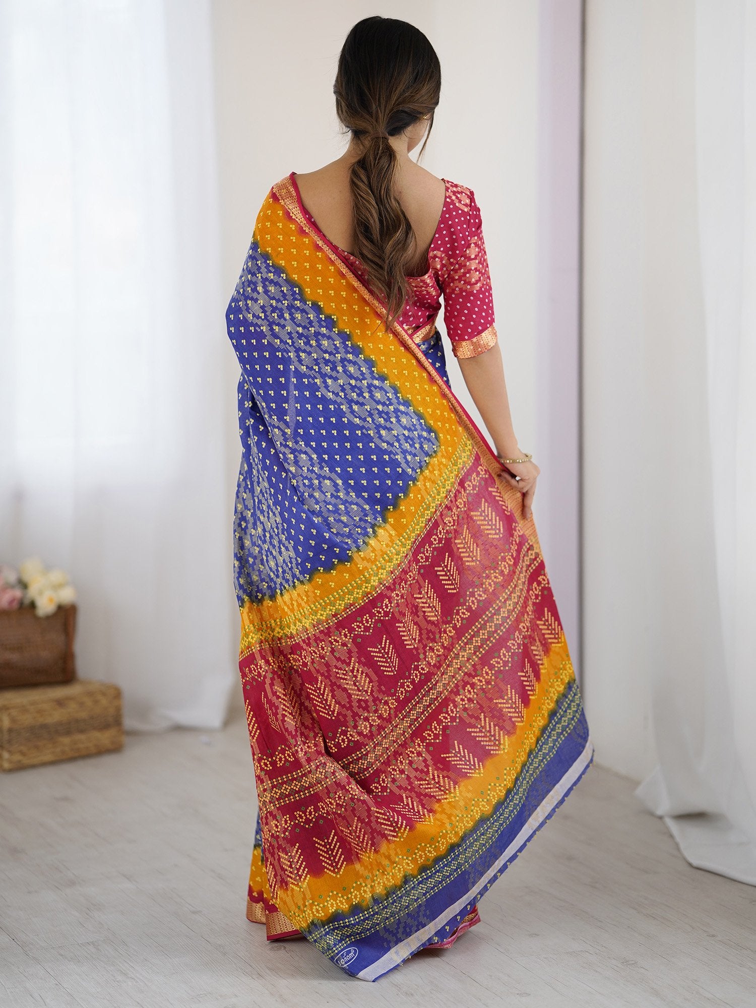 partywear designer saree for festive occasions