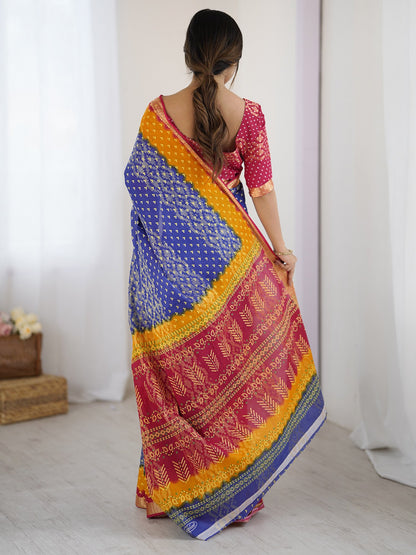 partywear designer saree for festive occasions