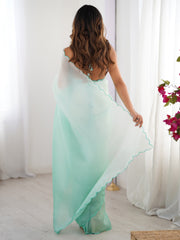 partywear designer saree for festive occasions