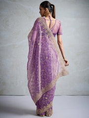 partywear designer saree for festive occasions
