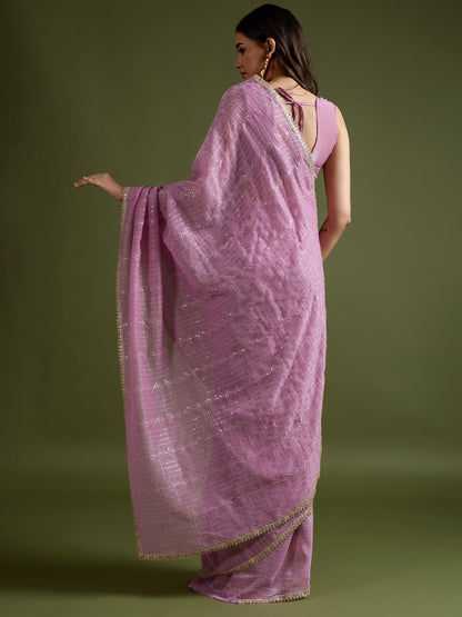 partywear designer saree for festive occasions