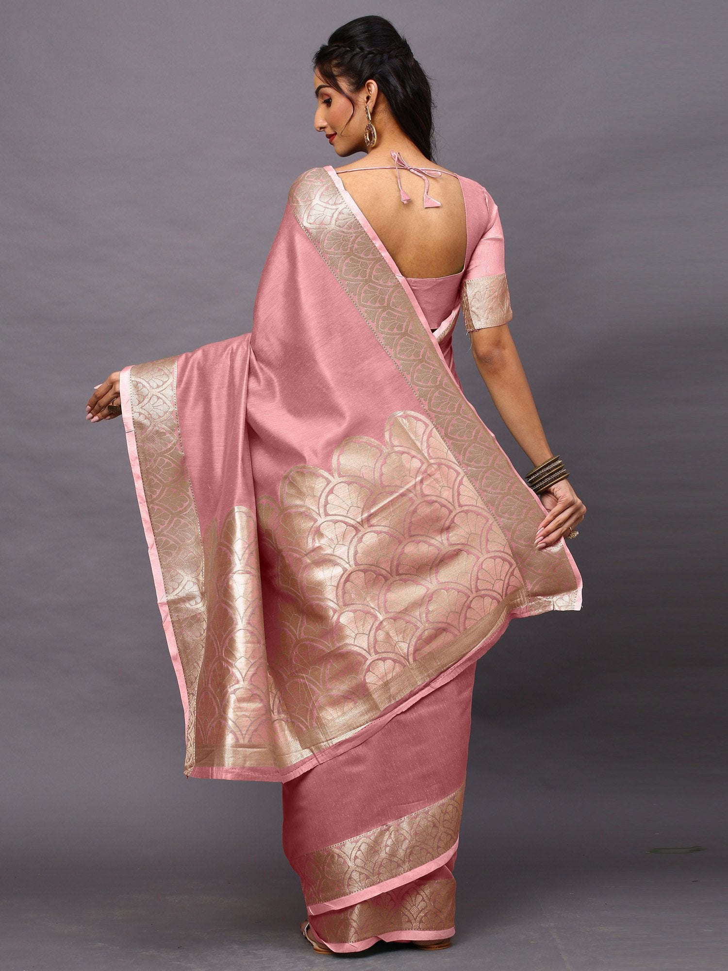 partywear designer saree for festive occasions