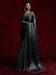 Grey Grey Party Wear Tissue Embellished Saree