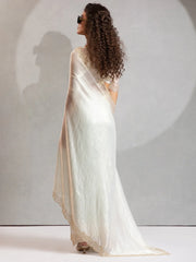 partywear designer saree for festive occasions