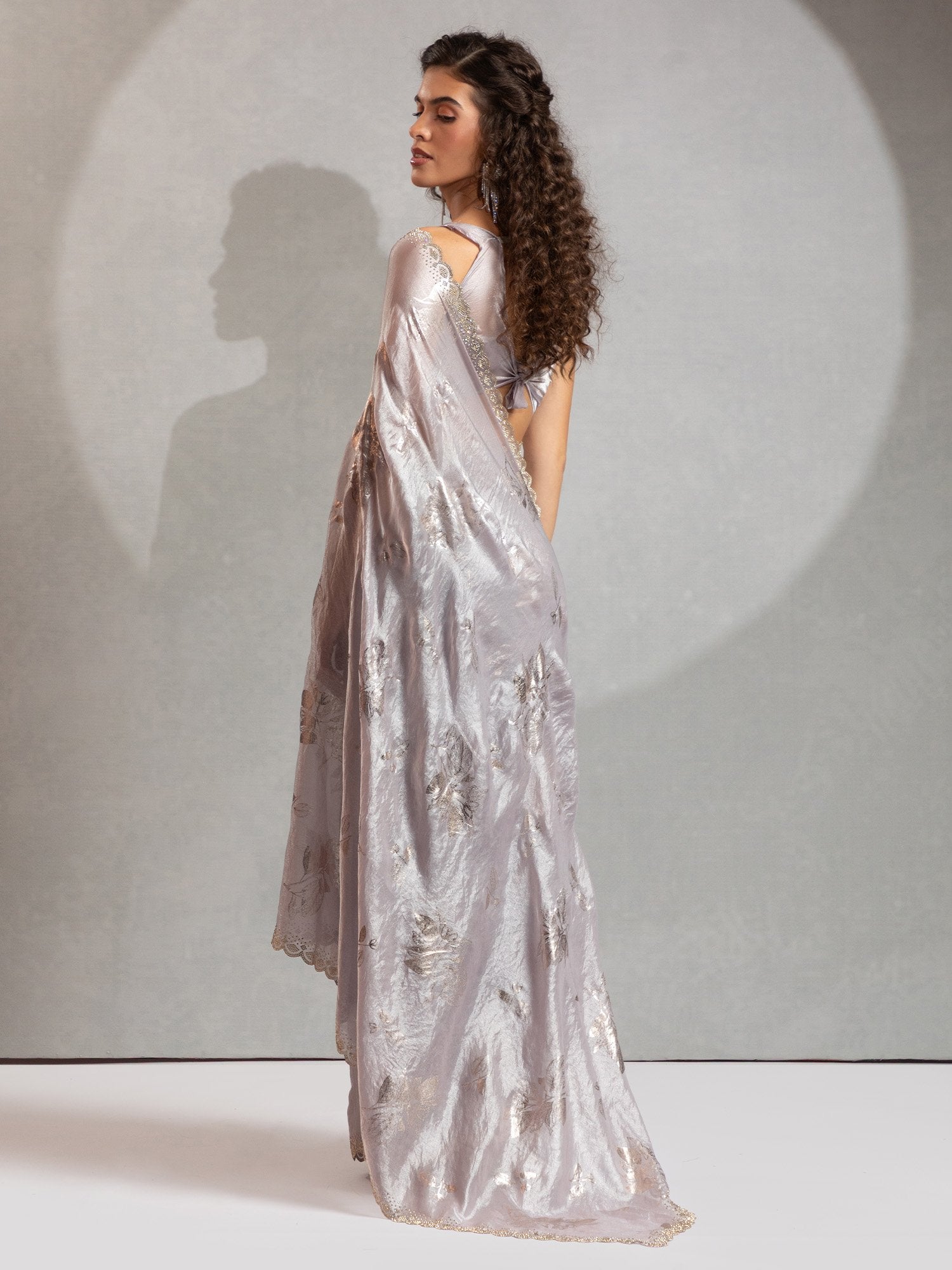 partywear designer saree for festive occasions