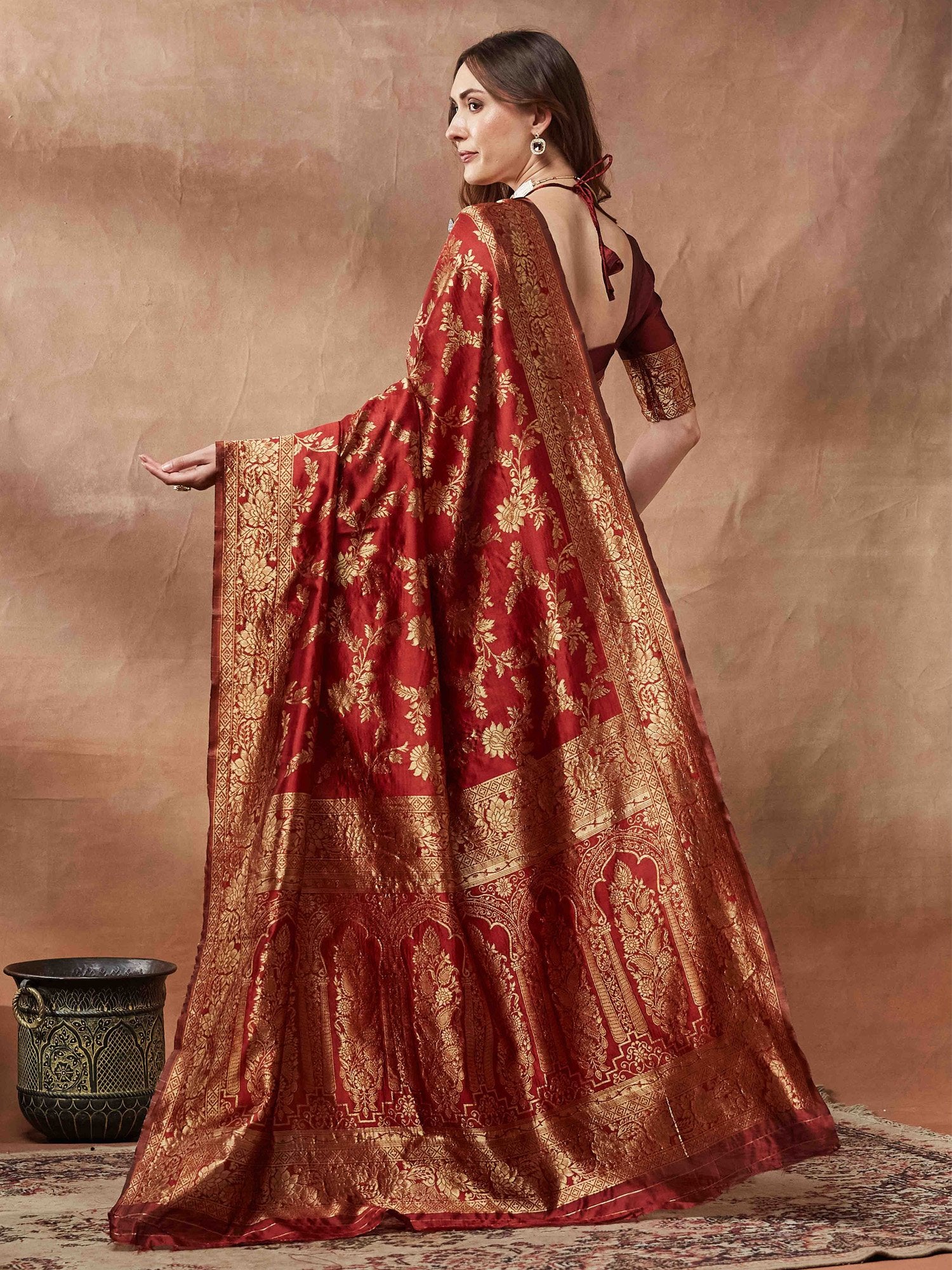 partywear designer saree for festive occasions