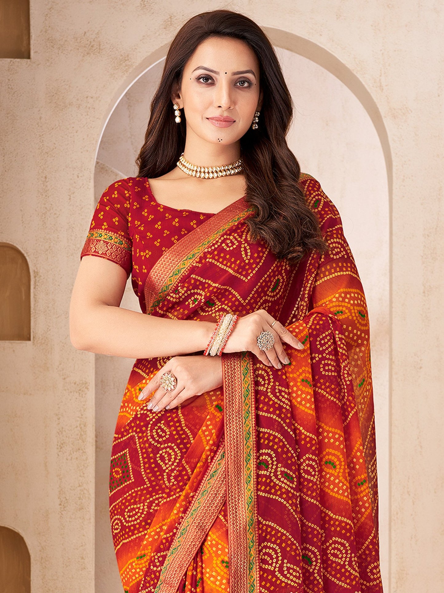 partywear designer saree for festive occasions
