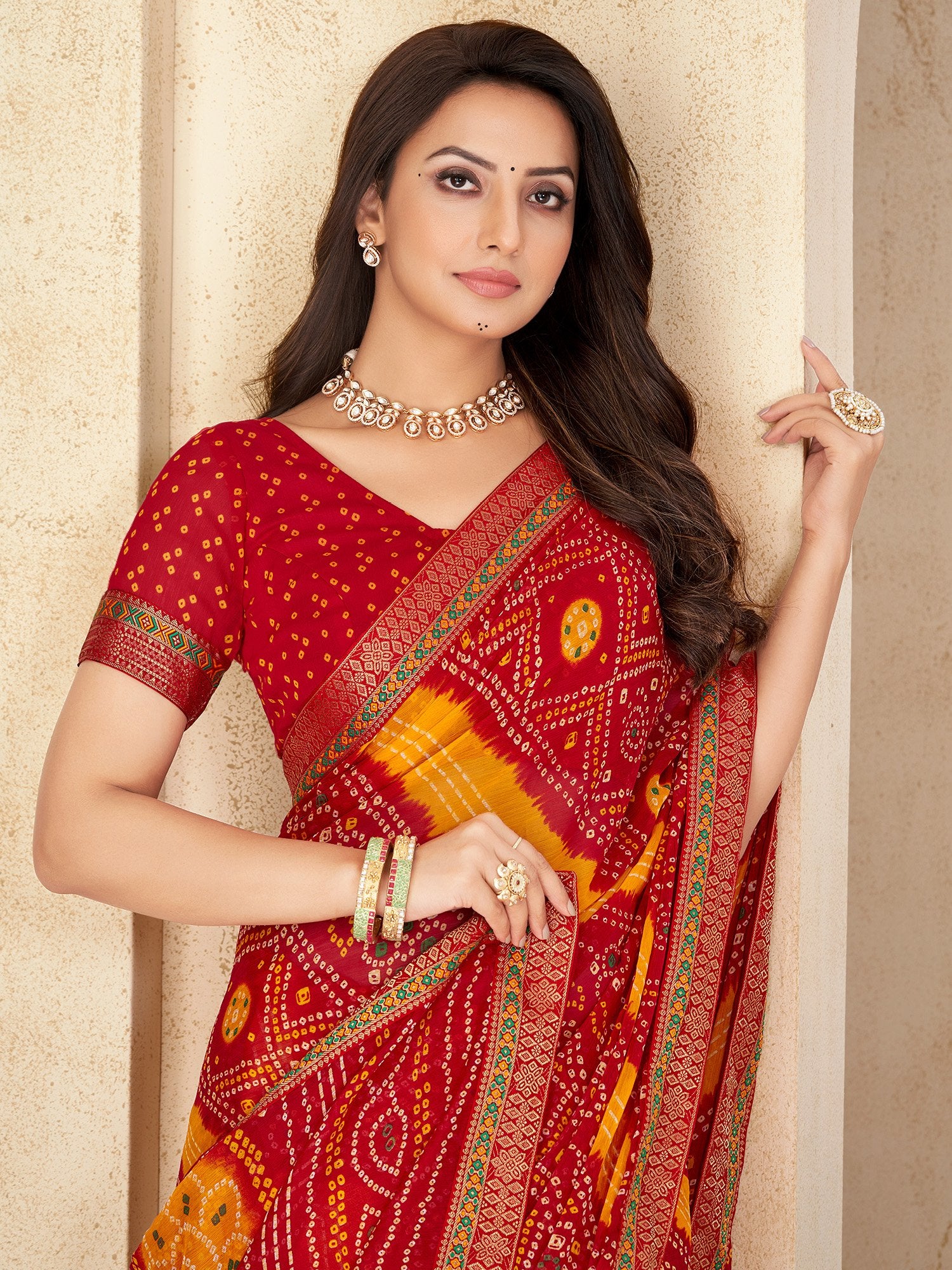 partywear designer saree for festive occasions
