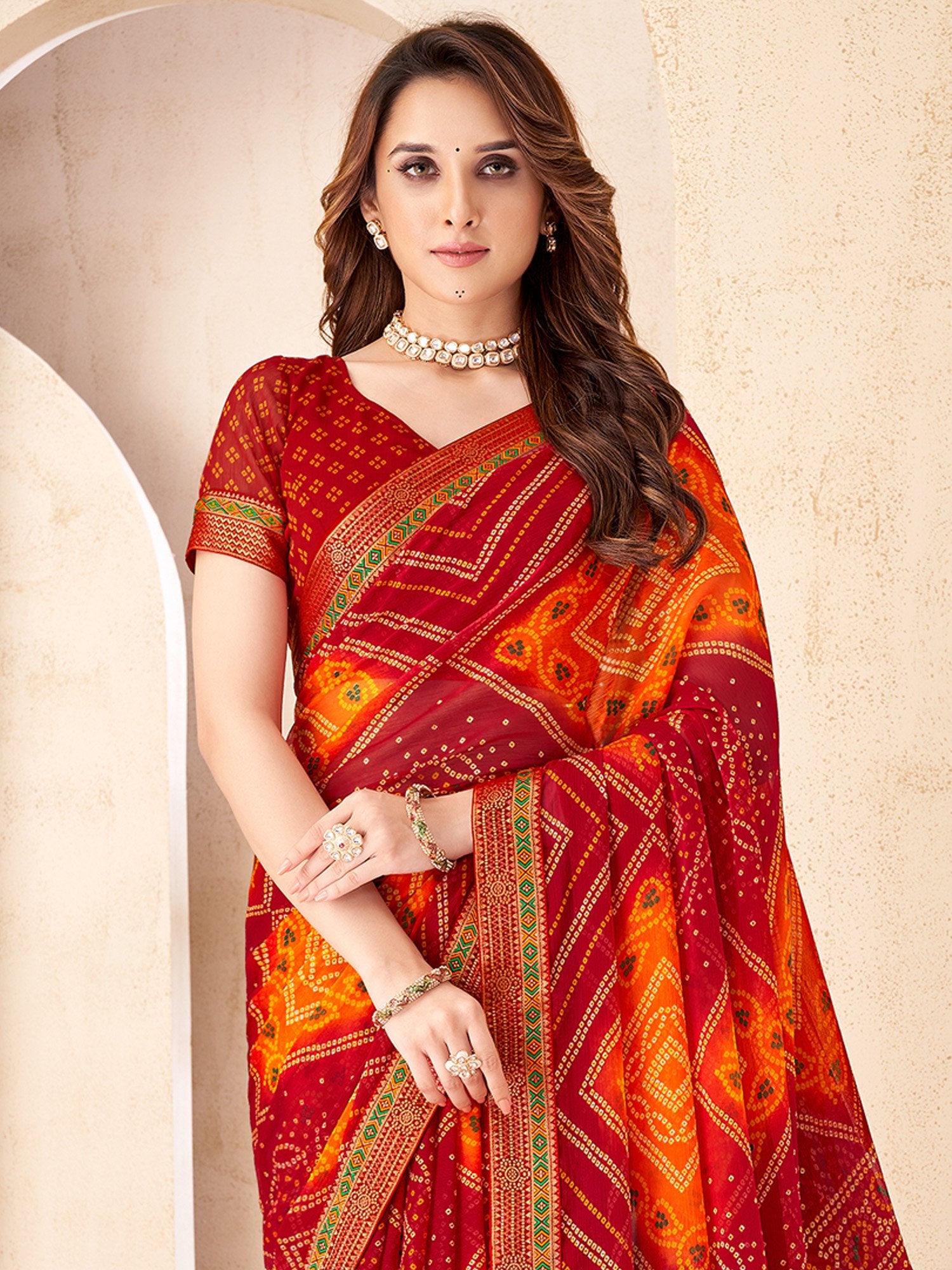 partywear designer saree for festive occasions