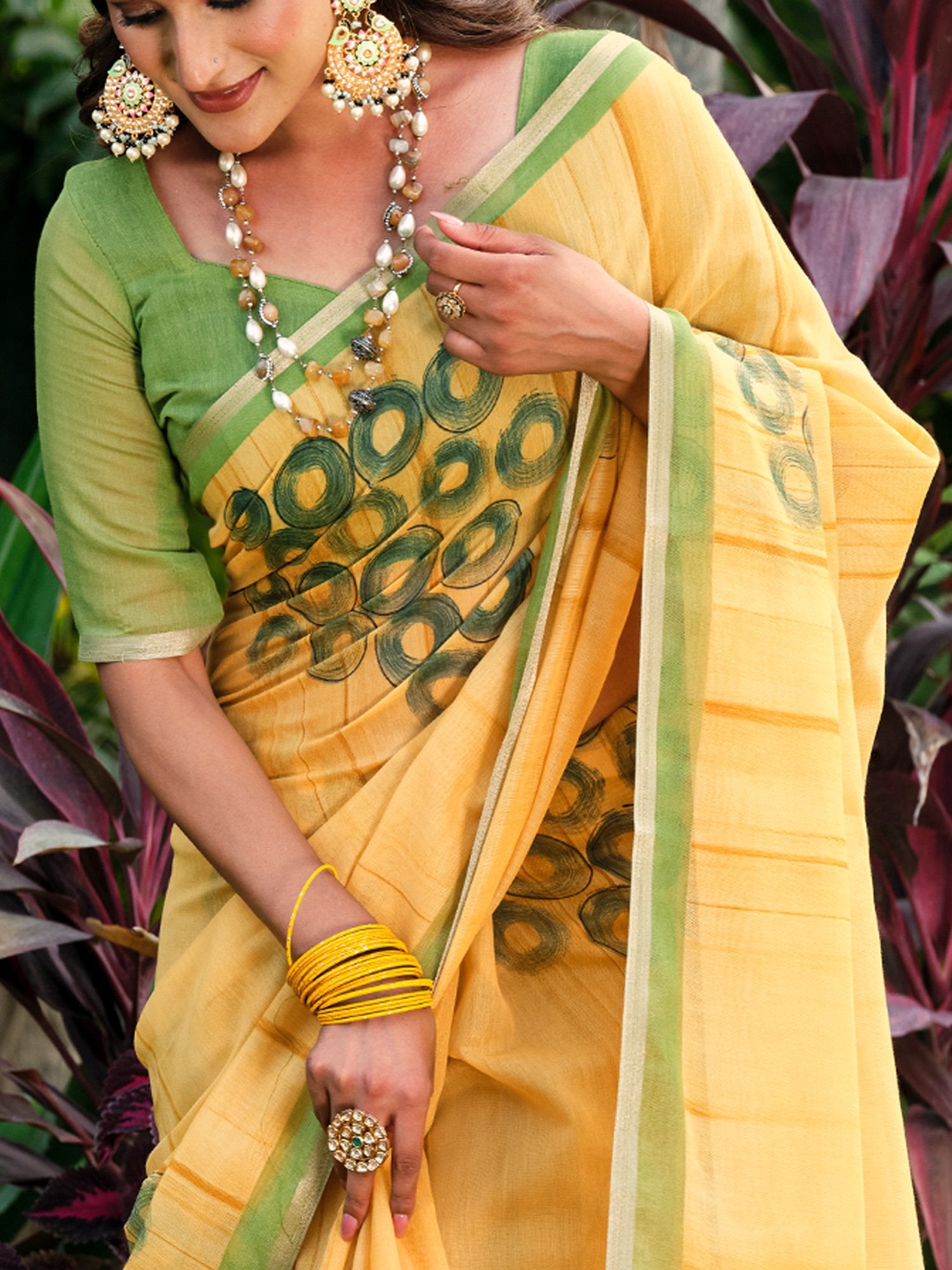 partywear designer saree for festive occasions