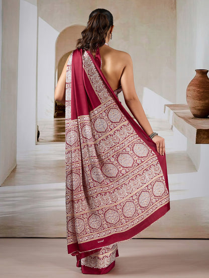 partywear designer saree for festive occasions