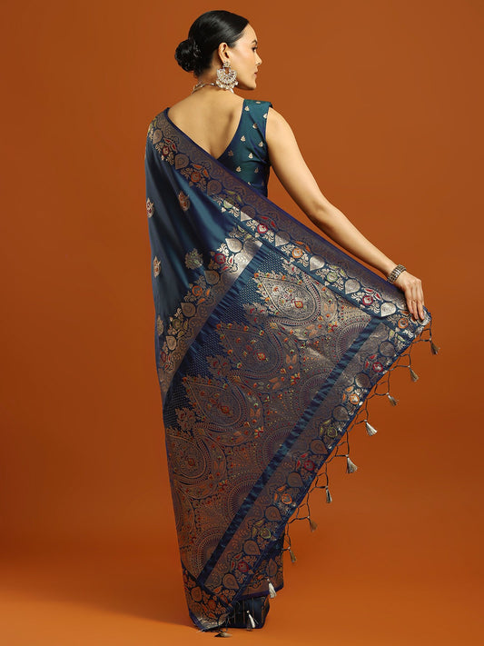 partywear designer saree for festive occasions
