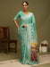 Green Sea Chanderi Organza Woven Saree