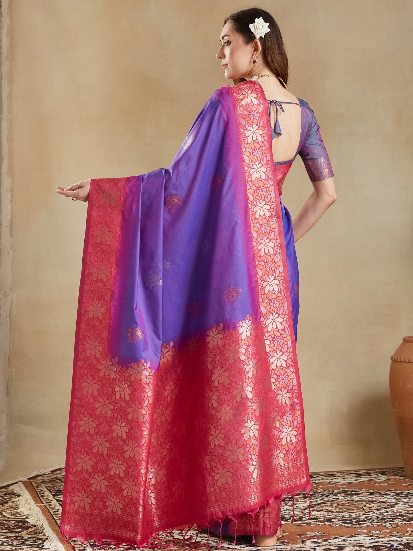 partywear designer saree for festive occasions