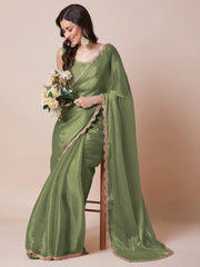 partywear designer saree for festive occasions