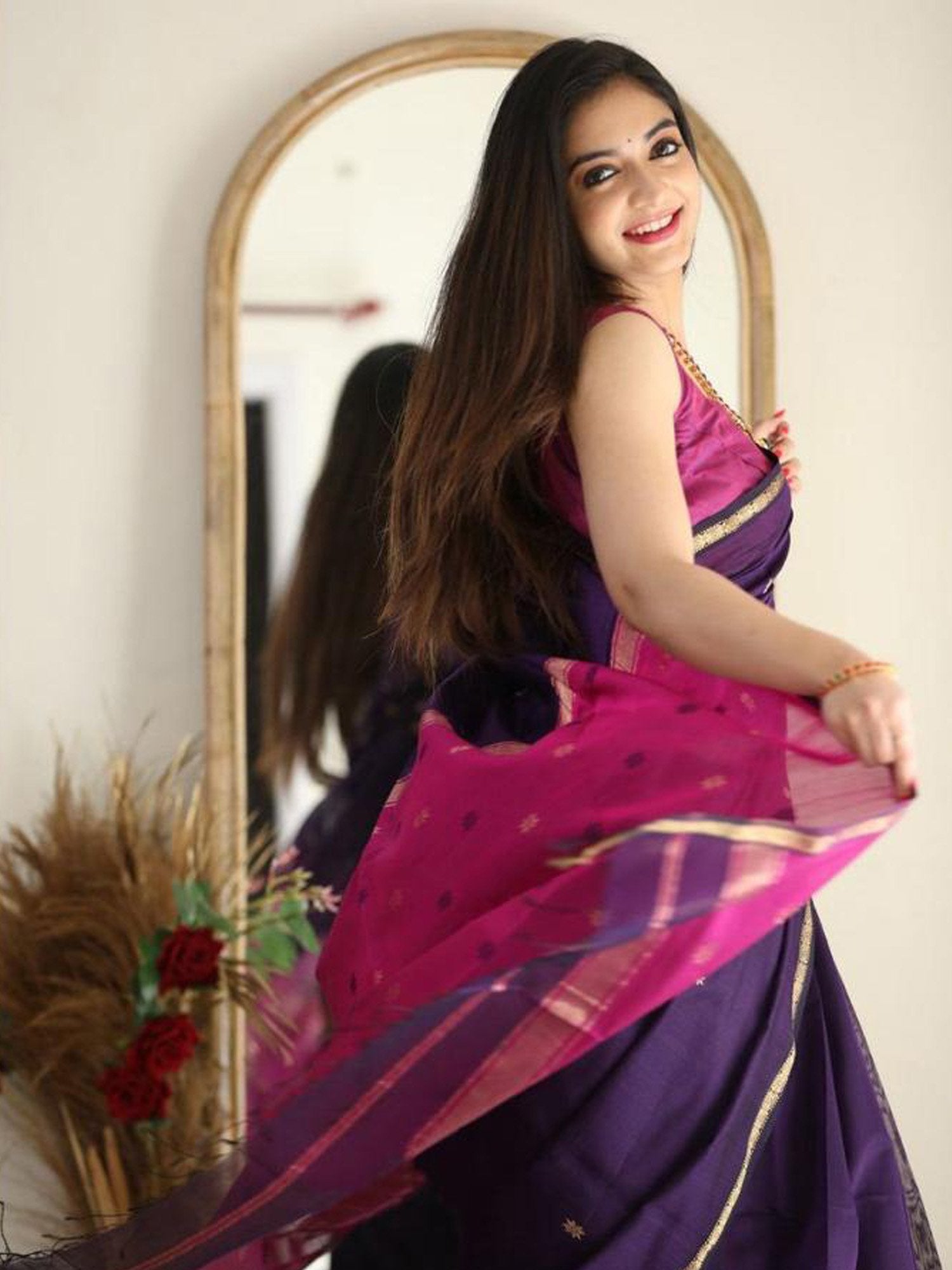 partywear designer saree for festive occasions