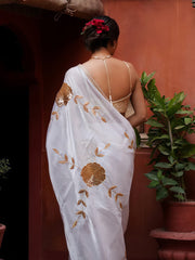 partywear designer saree for festive occasions