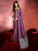 Purple Purple Tussar Tussar Silk Printed Saree