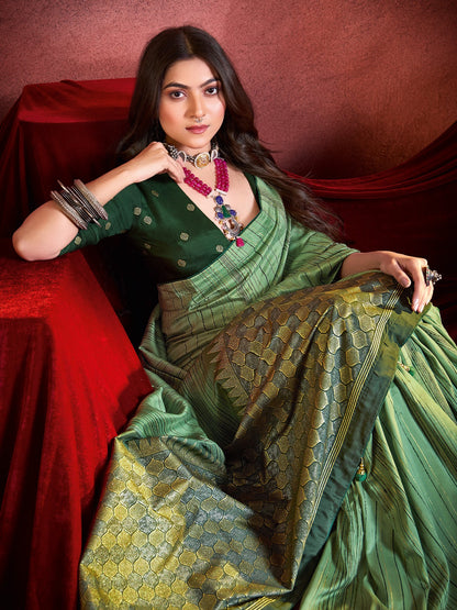 Light Tussar Tussar Silk Printed Saree