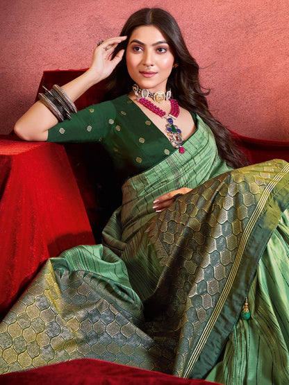 Light Tussar Tussar Silk Printed Saree